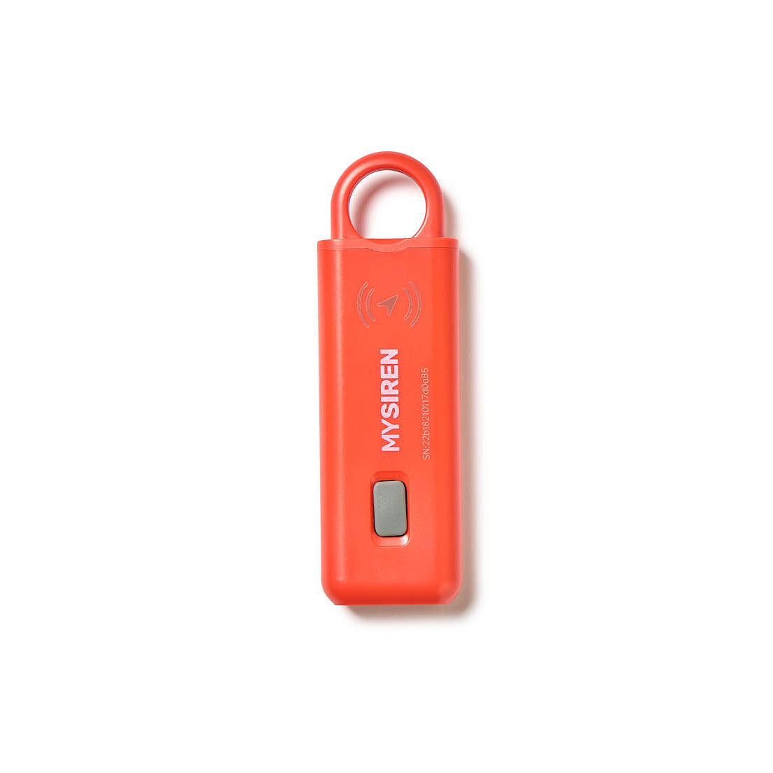 "red MySiren OG personal safety alarm - compact 135dB alarm device"