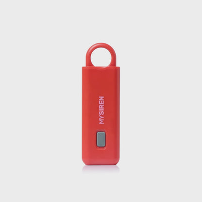 "MySiren OG alarm showing strobe light and torch features"